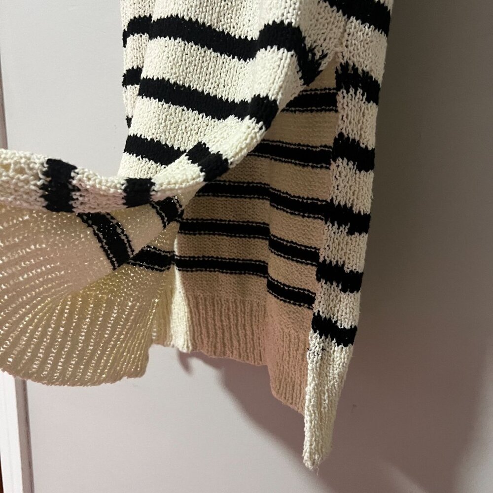 C&C California Black and White Striped Dress - Picture 4 of 9